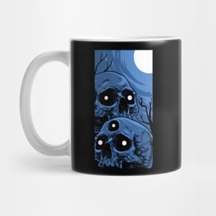 dark funeral skulls Mug